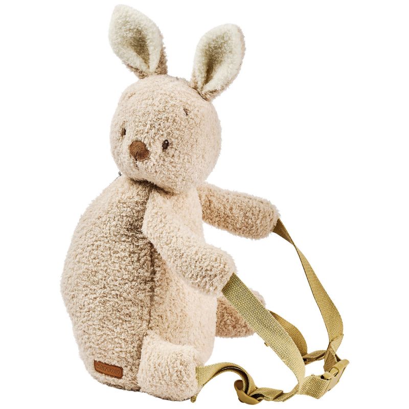 Sac à dos peluche Teddy Lapin Beige Nattou Produit 3
