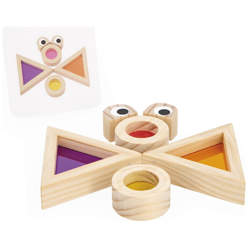 Jeu sensoriel Blocs translucides (18 pièces) Janod Produit 3