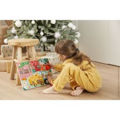 Planche à cadenas en bois La Ferme