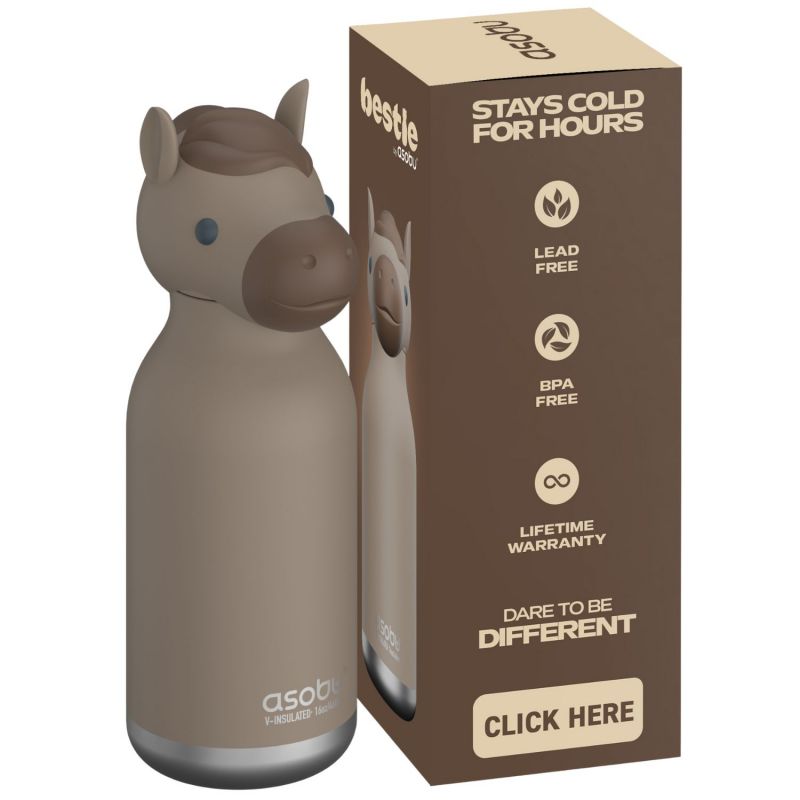Gourde isotherme Bestie Cheval (460 ml) - Reconditionné Asobu Produit 4