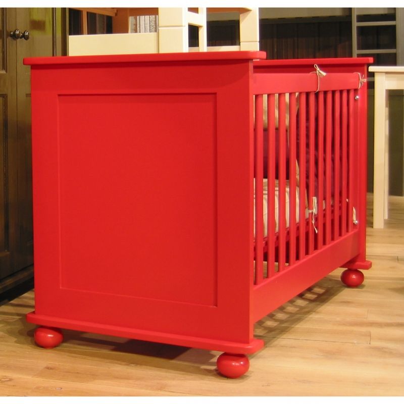 Lit bébé Inès 60 x 120 cm finition laquée (20 coloris) Mathy by bols