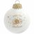 Variation Doré, blanc du produit Boule de Noël Joyeux Noël Maîtresse de la marque Baubels