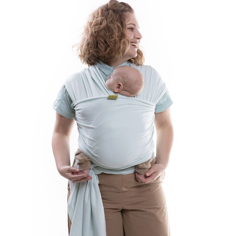 Écharpe de portage coton Boba Wrap Pale Blue Boba