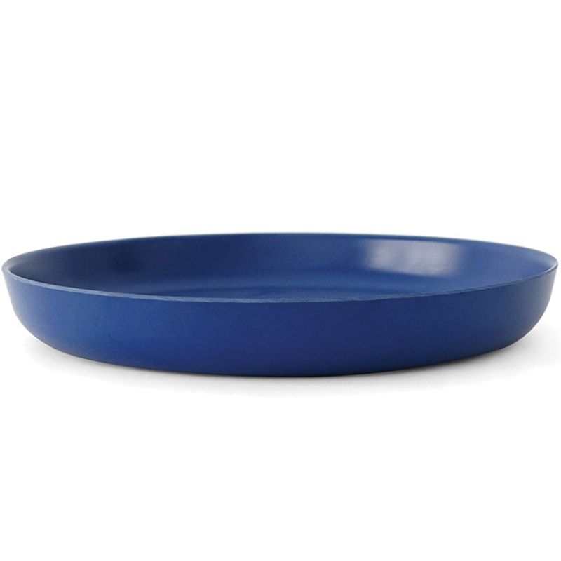 Assiette en bambou Bambino bleu roi (18 cm) EKOBO