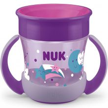 Tasse d'apprentissage 360° Mini Magic Cup violette (160 ml)  par NUK