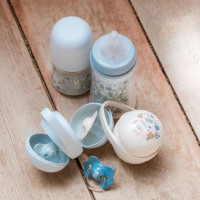 Range-sucette duo Wonderland Lapin bleu