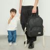 Sac à dos à langer Imper' Noir BEBEL Ambiance 4