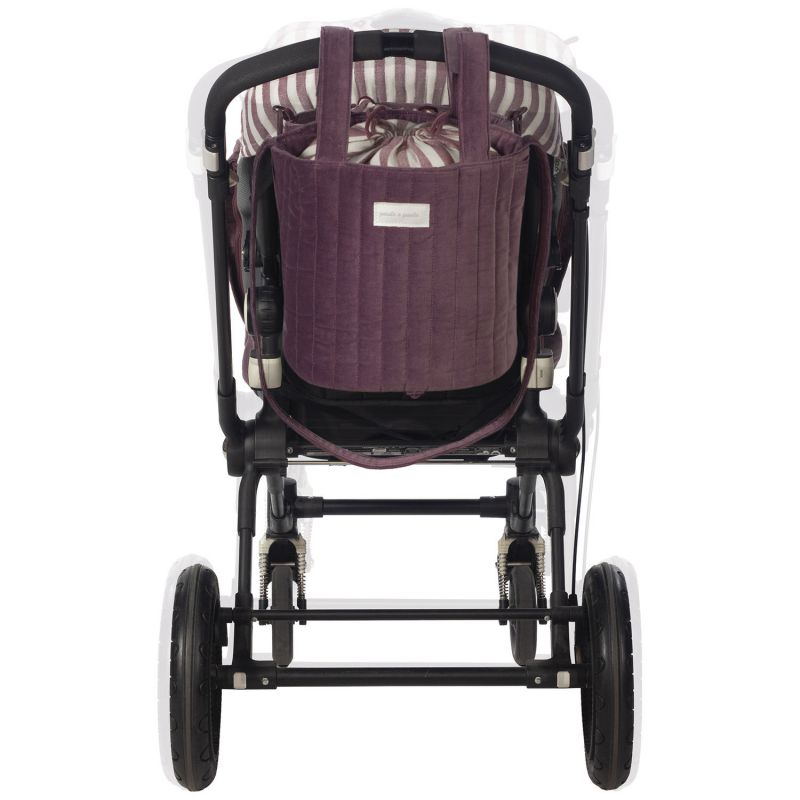 Sac Bucket Cherry Velvet Pasito a pasito Produit 2