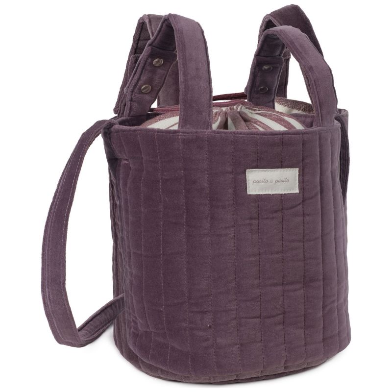 Sac Bucket Cherry Velvet Pasito a pasito Produit 5