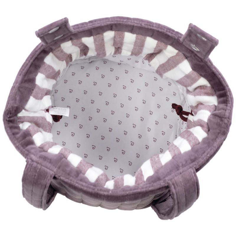 Sac Bucket Cherry Velvet Pasito a pasito Produit 7