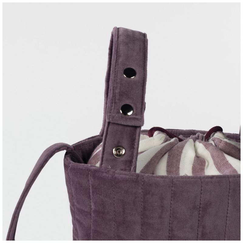 Sac Bucket Cherry Velvet Pasito a pasito Produit 8