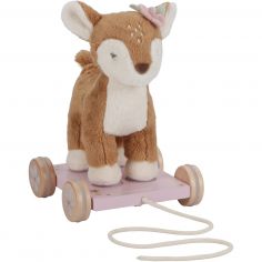 Peluche à tirer faon FSC Fairy Garden