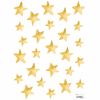 Stickers muraux étoiles dorées Flamingo by Lucie Bellion  par Lilipinso