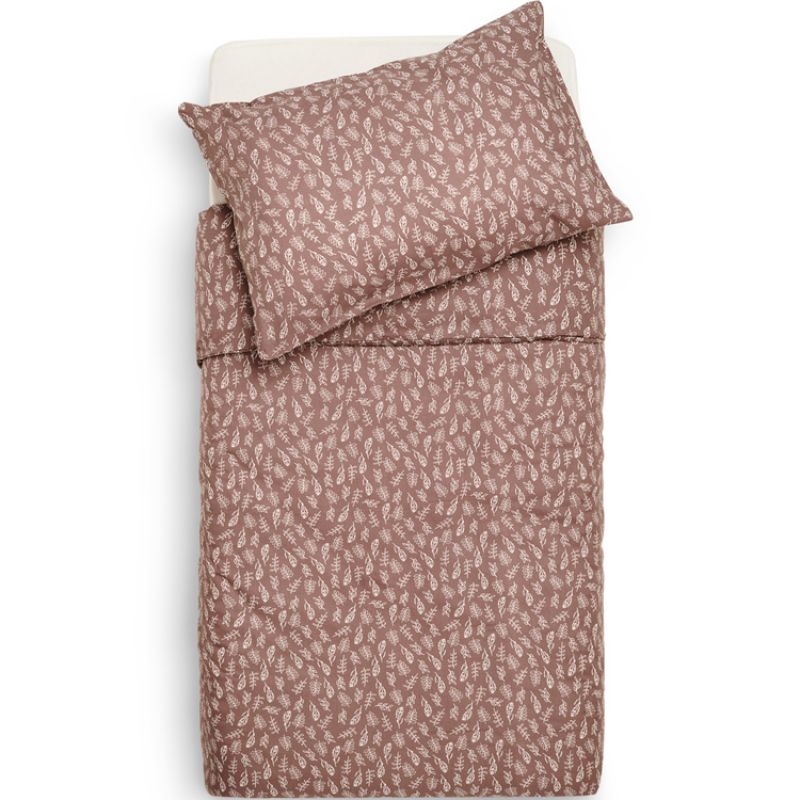Housse de couette + taie d'oreiller Meadow Chestnut (100 x 140 cm) Jollein
