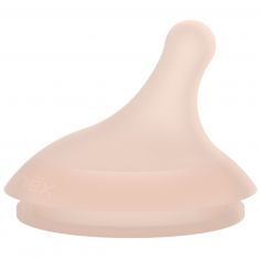 Lot de 2 tétines anti-colique pour biberon Zerø.Zerø Débit Lent - S Medium - Suavinex