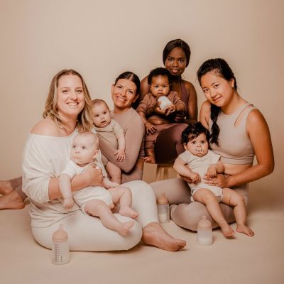 Lot de 2 tétines anti-colique pour biberon Zerø.Zerø Débit Lent - S Medium