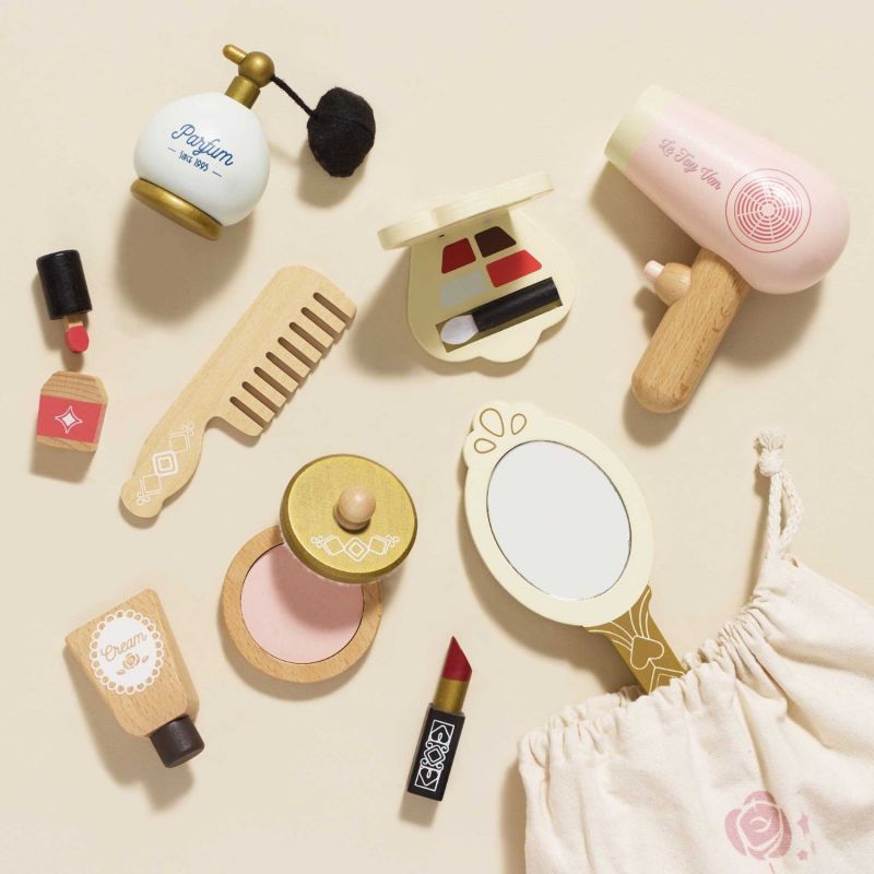Trousse de beauté des stars en bois FSC Le Toy Van Ambiance 7