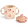 Tasse à bec en silicone Neil Butterfly Apple Blossom Liewood Produit ouvert 2