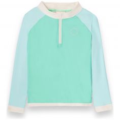 Tee-shirt anti-UV Vert Bleu (2-4 ans) - KI et LA