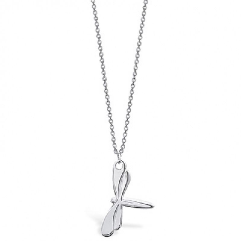 Collier libellule Nature (argent 925°) Coquine