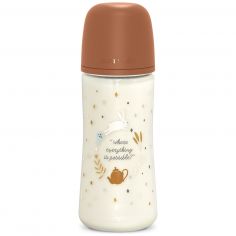 Biberon tétine SXPro L Wonderland Camel (360Ml) - Suavinex