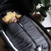 Chancelière pour siège-auto bébé en peau d'agneau NAADJA anthracite Kaiser Ambiance 2