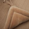 Tour de lit Pure Knit Biscuit (pour lit 60 x 120 ou 70 x 140 cm)  par Jollein