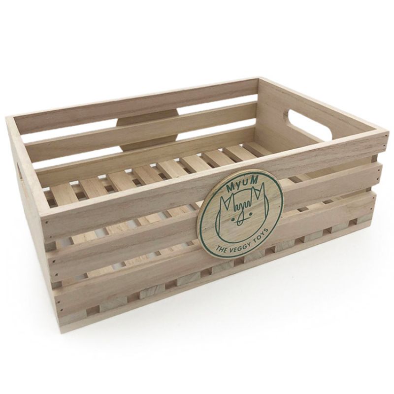 Grande cagette de rangement pour hochets fruits et légumes (30 cm) MyuM