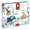 Puzzle tactile Pôles Polaires (20 pièces) Janod Packaging 9