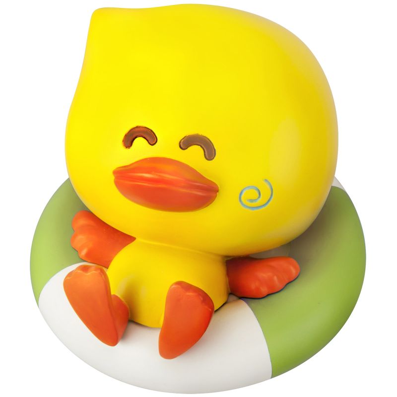 Canard de bain avec témoin de température Infantino