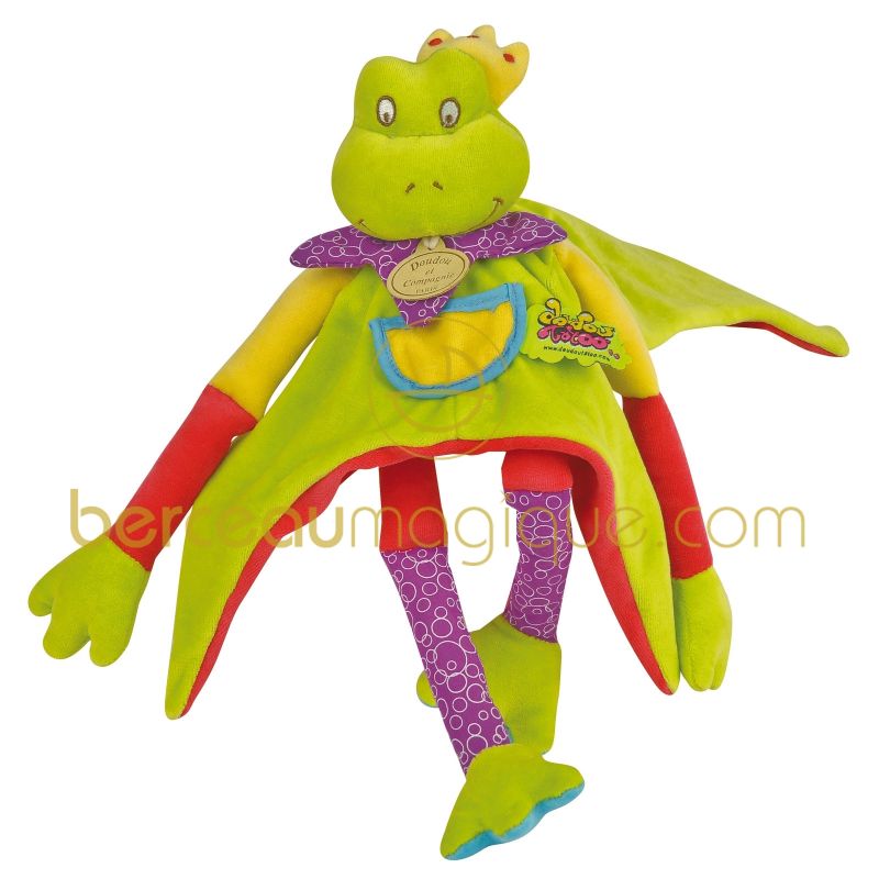 Doudou Tatoo Grenouille Doudou et Compagnie