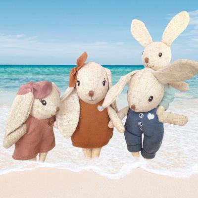 Famille lapin (4 personnages) - Reconditionné