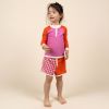 Tee-shirt anti-UV Rose Rouge (2-4 ans) KI et LA Ambiance 6