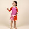 Tee-shirt anti-UV Rose Rouge (2-4 ans) KI et LA Ambiance 8