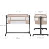 Lit cododo 2 en 1 Nestee Up 2 Beige Kinderkraft Produit 8