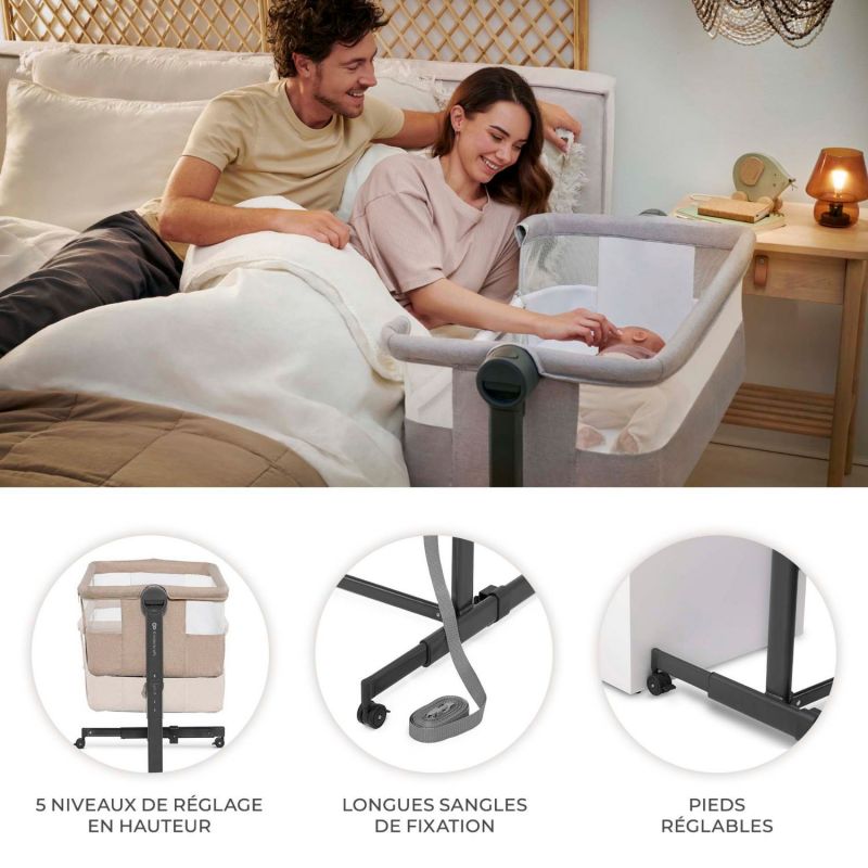 Lit cododo 2 en 1 Nestee Up 2 Beige Kinderkraft Produit 7