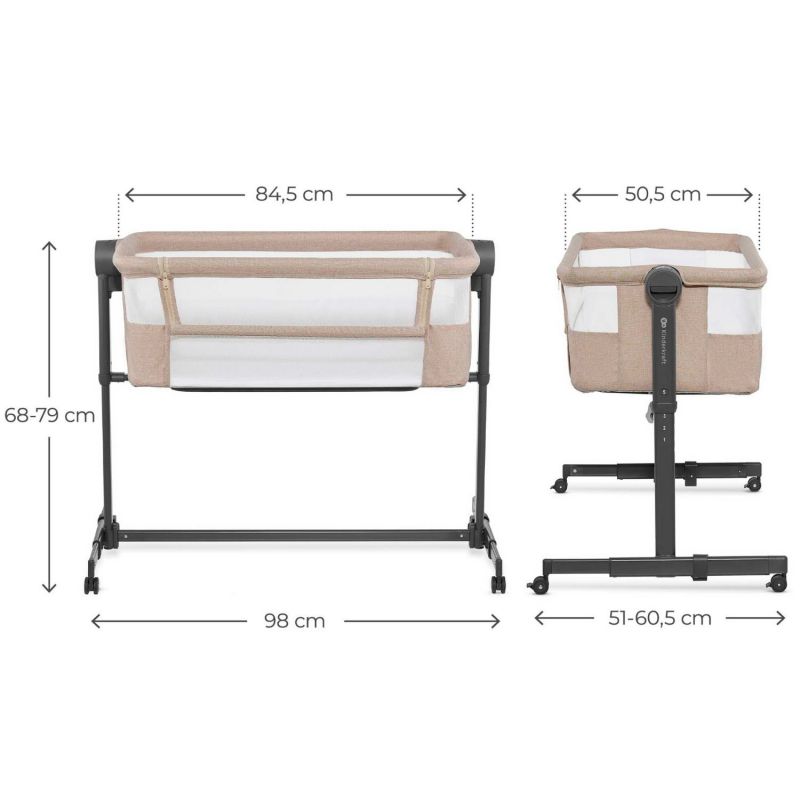Lit cododo 2 en 1 Nestee Up 2 Beige Kinderkraft Produit 8