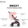 Poussette Compacte et Citadine Beezy 2026 Châssis Noir Candy Pink Cybex Produit 4