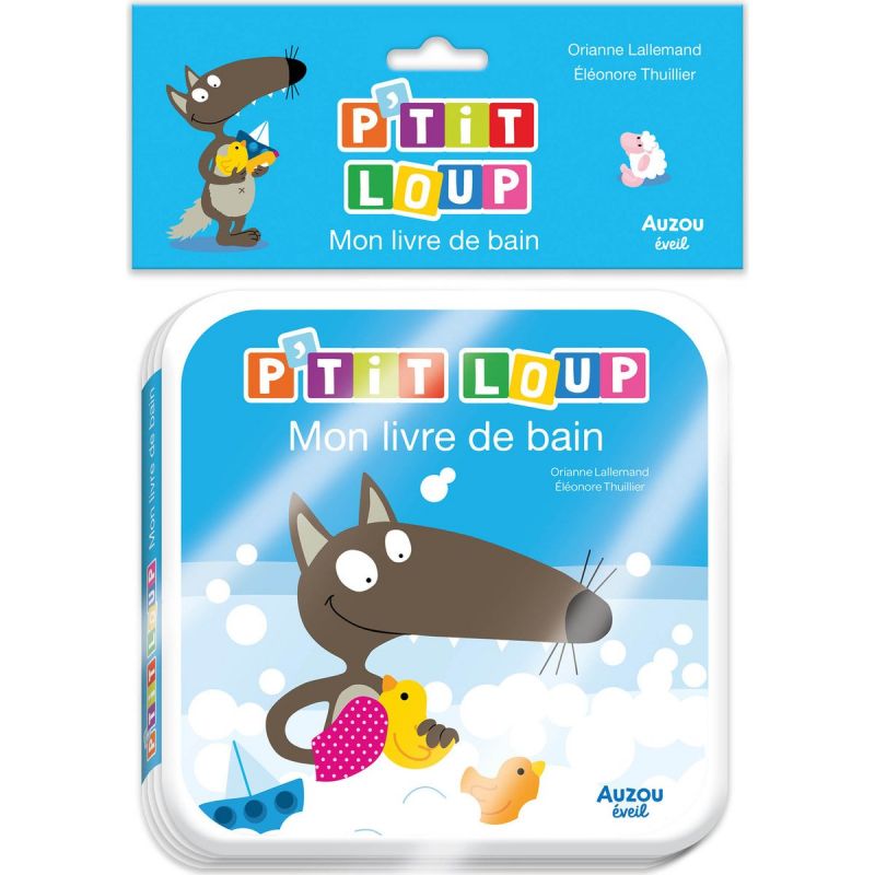 Livre de bain P'tit Loup Auzou Editions Packaging 1 grande taille