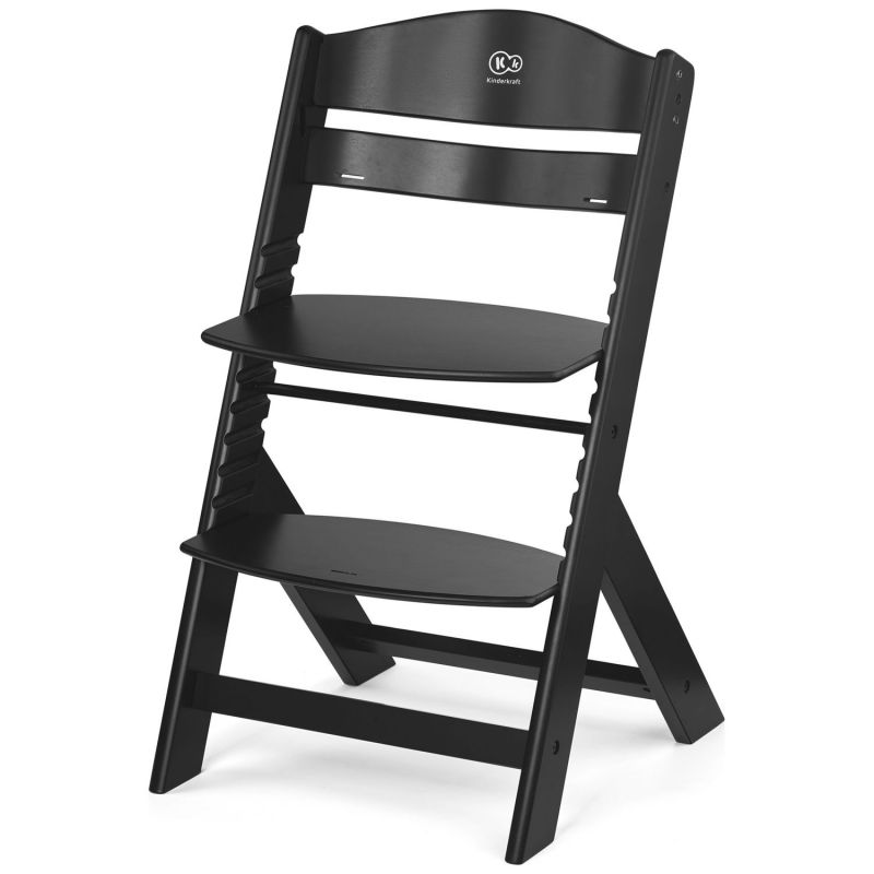 Chaise haute évolutive Enock avec coussin Black Kinderkraft Produit 4