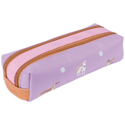 Trousse double Les Fantaisies Mila Violet et Rose