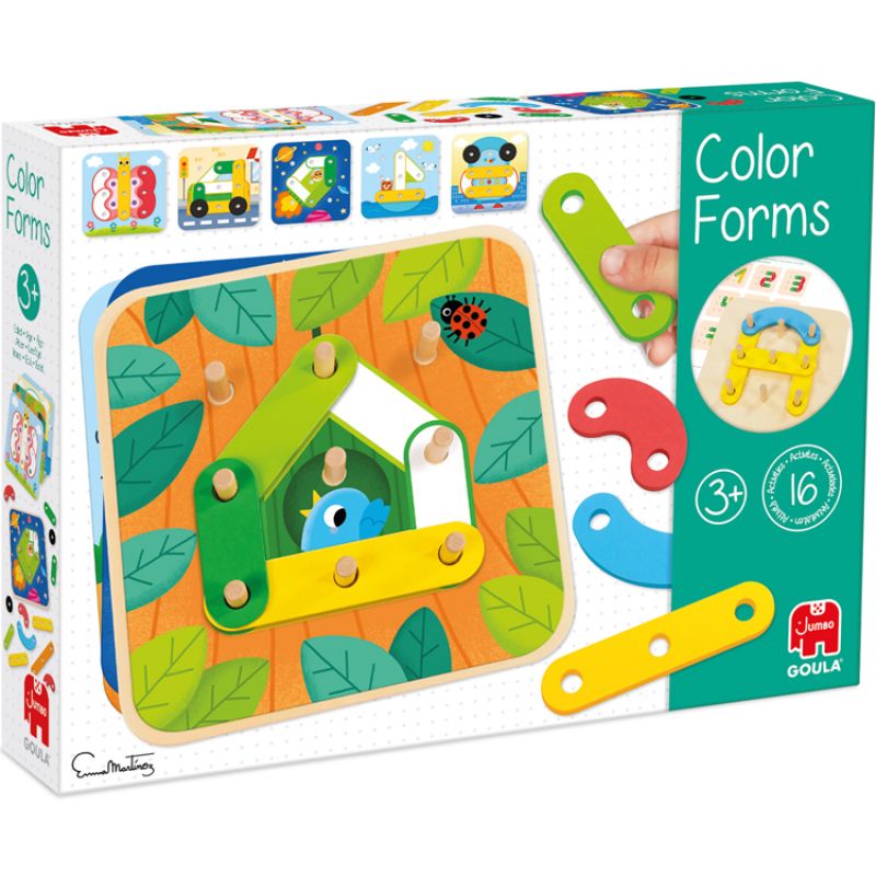 Jeu éducatif Color forms Goula