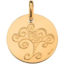 Médaille Arbre de vie 16 mm (or jaune 750°)  par Maison Augis