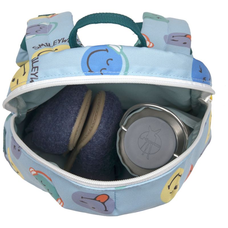 Sac à dos bébé Tiny SmileyWorld bleu (20 cm) Lässig Produit 3