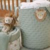 Panier de toilette rond grand Safari Leo Little Dutch Ambiance 2