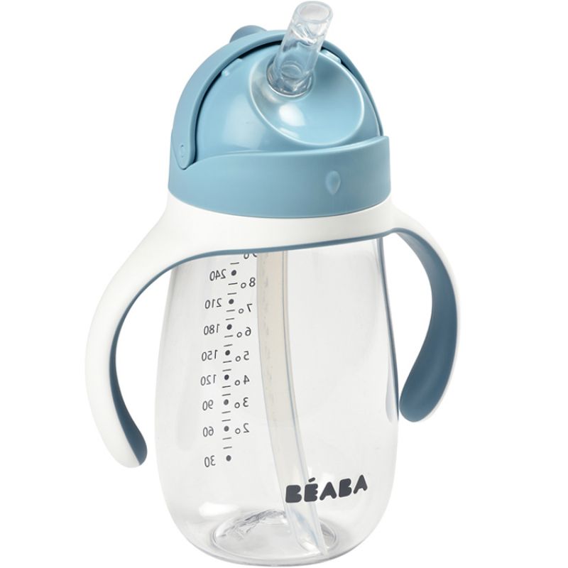 Gourde à paille Windy blue (300 ml) Béaba