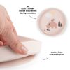 Assiette ventouse en silicone Playground Rose Done by Deer Produit 3
