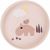 Variation Rose du produit Assiette ventouse en silicone Playground Rose de la marque Done by Deer
