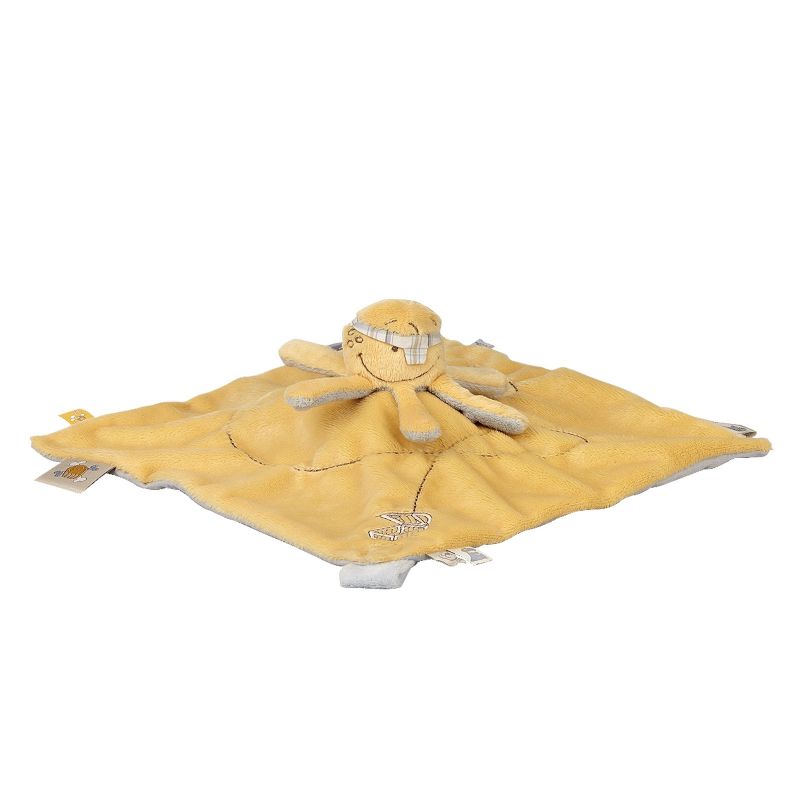 Doudou plat pieuvre Calypso tidou Noukie's