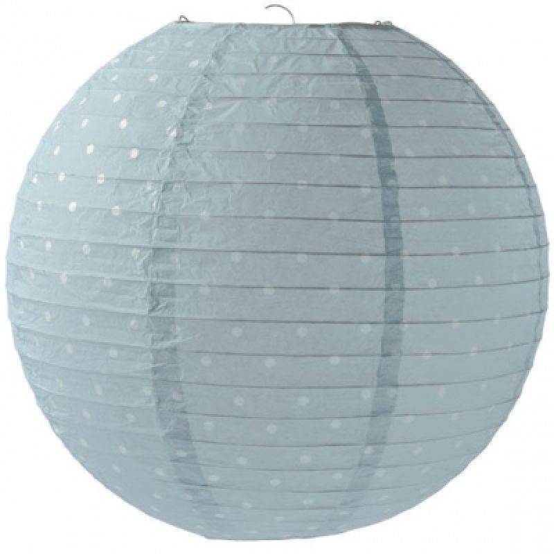 Boule japonaise bleu à pois Arty Fêtes Factory